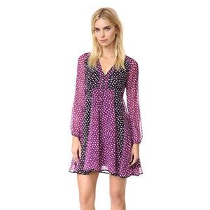 Diane Von Furstenberg Ivetta Silk Babydoll Dress